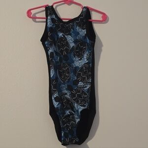 GymGear Canada Girls Gymnastics Leotard Sea Turtles Child Small